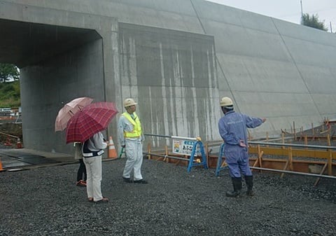 高田 現場作業状況確認