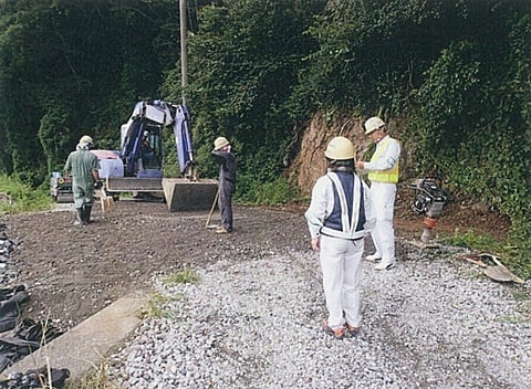 高田 現場作業状況確認